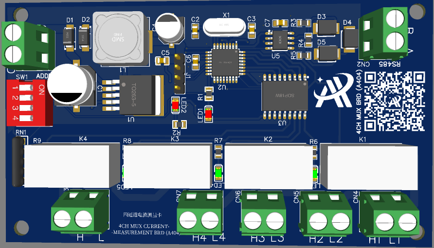 A404 A404 — 4CH CURRENT MUX MODULE