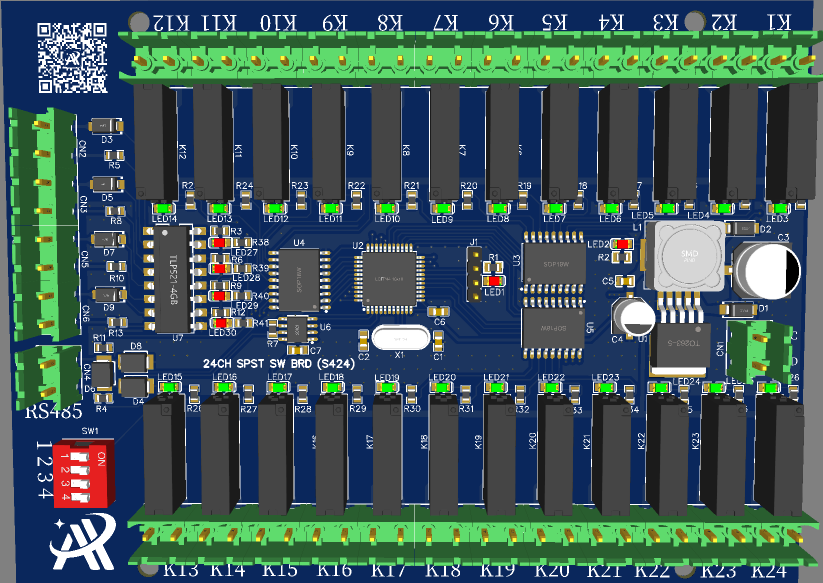 S424 S424 — 24CH SWITCH MODULE